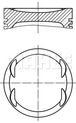 WILMINK GROUP Поршень WG1104259